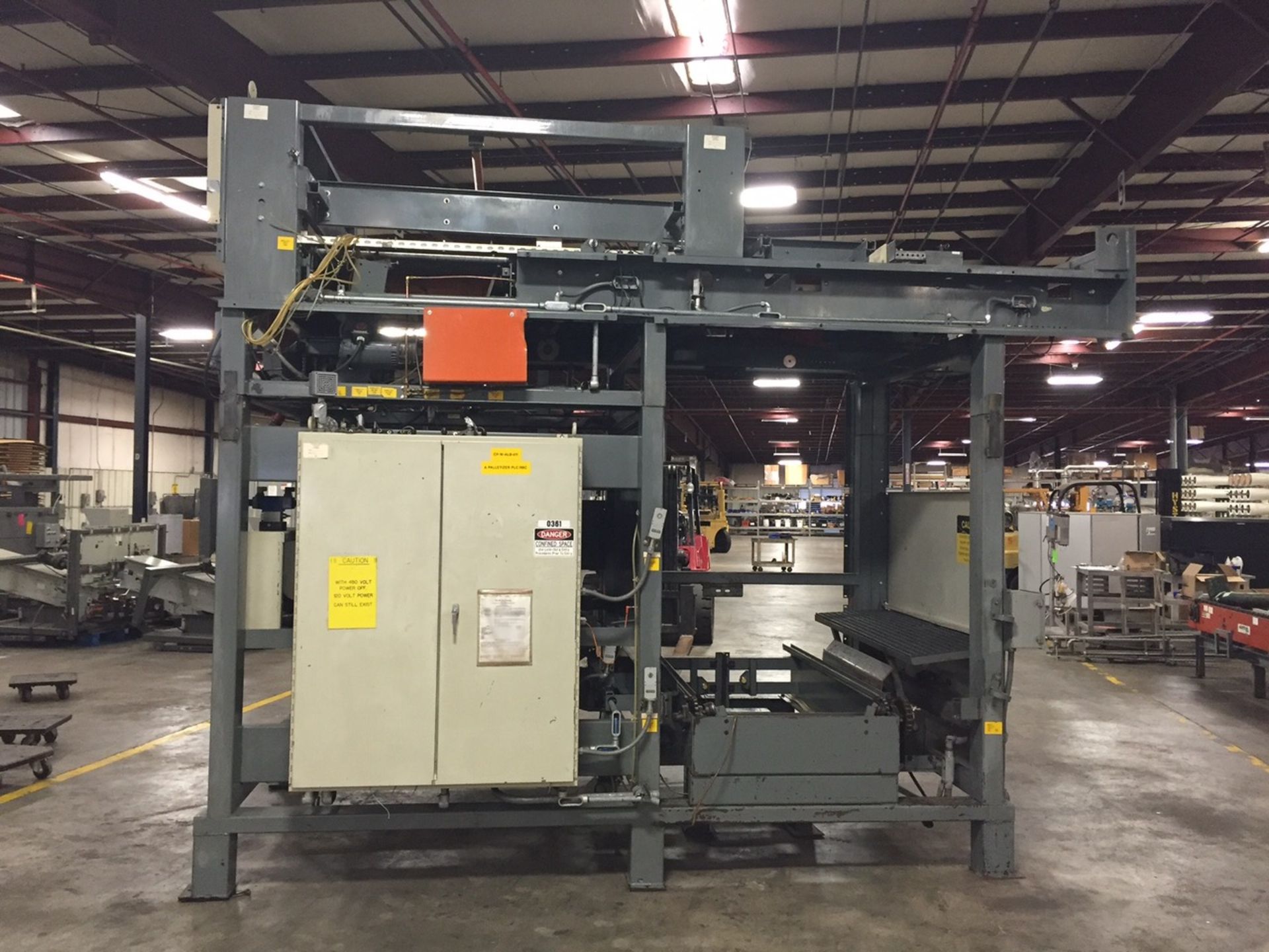 Alvey 800 High Level Palletizer