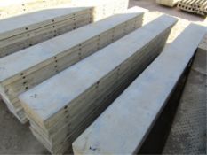 (10) 10" x 8' Western Concrete Forms, Smooth 6-12 Hole Pattern