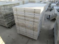 (20) 36" x 4' Western Laydown Concrete Forms, Smooth 6-12 Hole Pattern