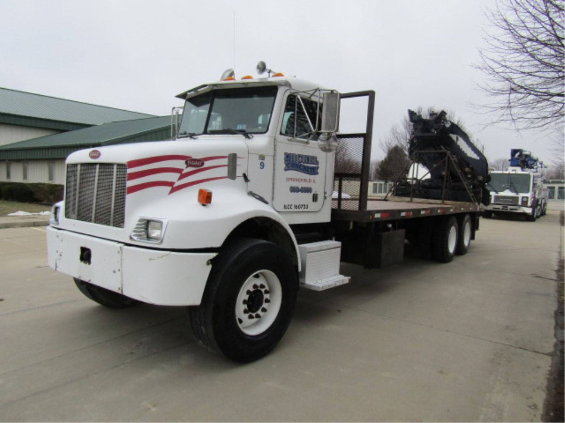 2003 Peterbuilt 330 PM39 Boom Truck, Vin #2NPNLZ0X83M596800, with 286,900 miles, ISC Cummings