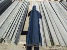 (4) 7 1/2" x 7 1/2" X 9' Hinged ISC Full Wall-Ties, Smooth 6-12 Hole Pattern Concrete Forms