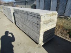 (20) 36" x 8' Western Concrete Forms, Smooth 6-12 Hole Pattern Single Punch/Gasket Attached