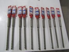 (10) New Bosch HC5010 SDS 1/2" Concrete Bits