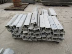 (54) 4" x 4" x 2' ISC Wall-Ties Cap Concrete Forms, Smooth 6-12 Hole Pattern