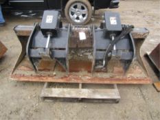 6' 6" Cat Grapple Bucket, Attachment #217-6229, Serial #65SS1G000794