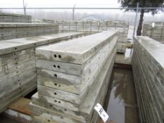 (6) 11" x 10' Wall-Ties/Precise Concrete Forms, Attached Hardware Smooth 6-12 Hole Pattern