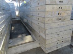 (6) 15" x 10' Wall-Ties/Precise Concrete Forms, Attached Hardware Smooth 6-12 Hole Pattern