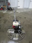 M-B-W, Model #F36/4 Concrete Power Trowel, Honda GX120