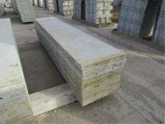 (9) 20" x 9' Wall-Ties Fillers Concrete Forms, Smooth 6-12 Hole Pattern