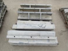 (10) 4"x4"x3'; (3) 6"x6"x 3' ISC Wall-Ties Cap, Smooth 6-12 Hole Pattern Concrete Forms