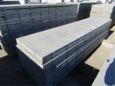 (3) 28" x 10' Wall-Ties/Precise Concrete Forms, Attached Hardware Smooth 6-12 Hole Pattern