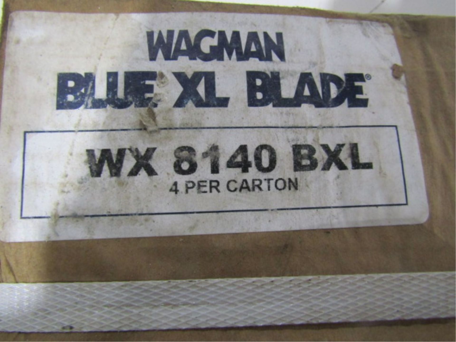 Box of 4 New Trowel Blades, Blue XL, WX8140 BXL