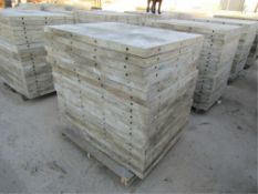 (20) 36" x 4' Western Laydown Concrete Forms, Smooth 6-12 Hole Pattern