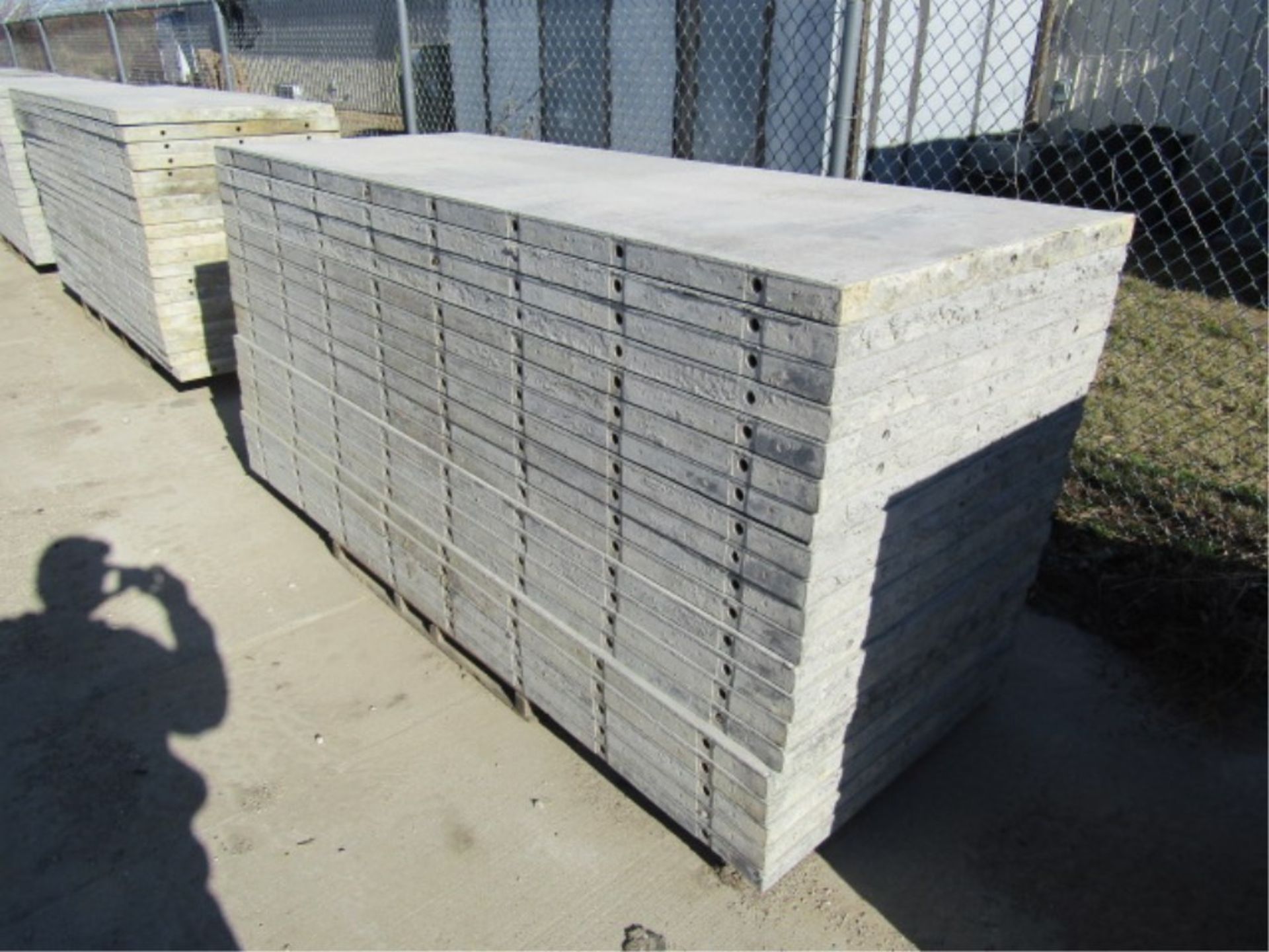 (20) 36" x 8' Western Concrete Forms, Smooth 6-12 Hole Pattern Single Punch/Gasket Attached - Image 3 of 3