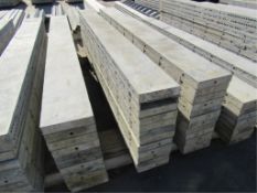 (12) 10" x 9' Wall-Ties Fillers Concrete Forms, Smooth 6-12 Hole Pattern