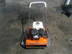 Plate Compactor, Honda 6X160 Motor, with Dolly Cart