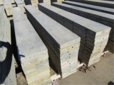 (11) 10" x 9' Wall-Ties Fillers Concrete Forms, Smooth 6-12 Hole Pattern