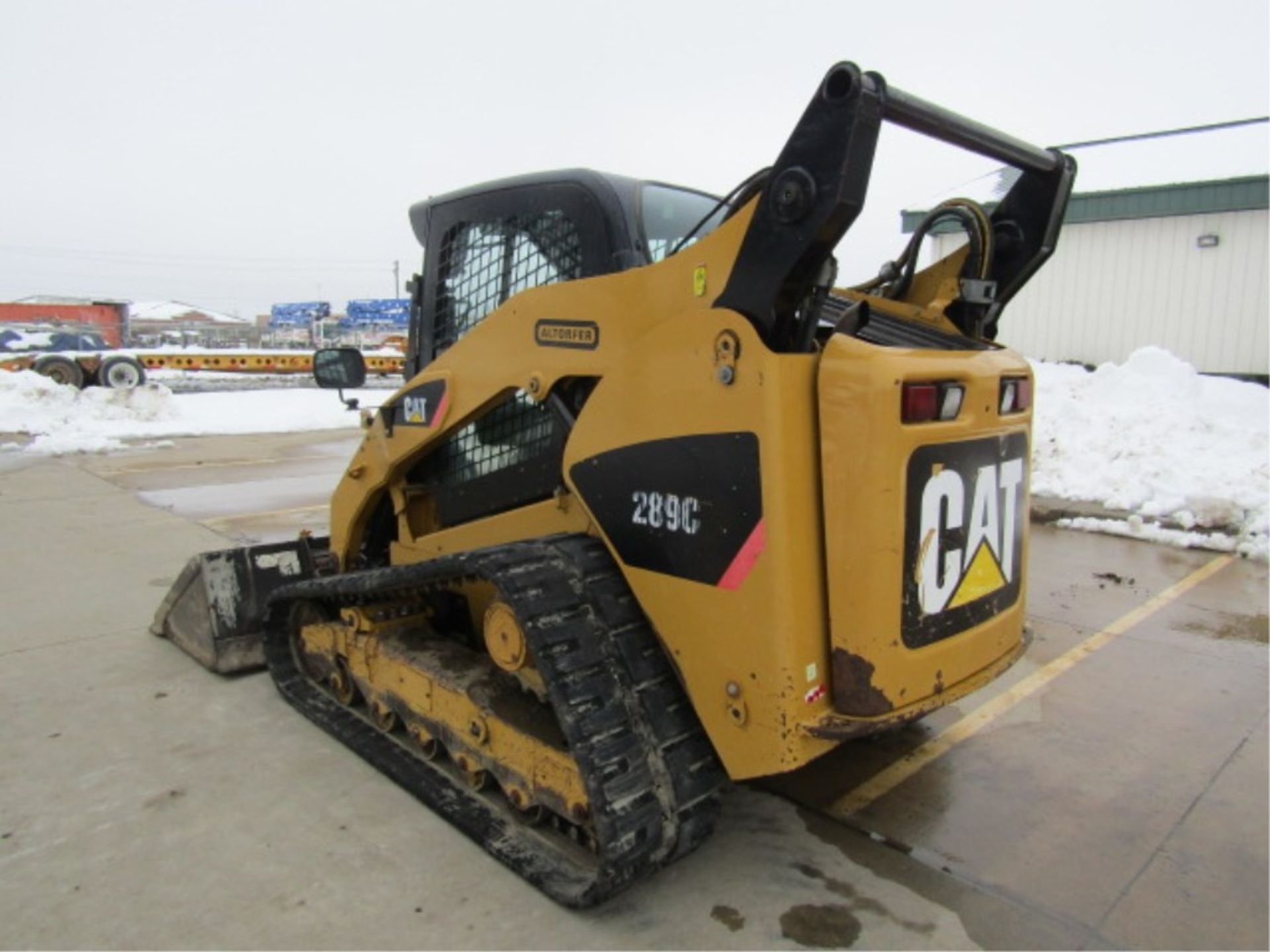 2010 Cat 289C High Load Track Skid Steer, 2 speed, Cab Heat and Air, 4197 Hours, Serial #JMP01247, - Image 4 of 20