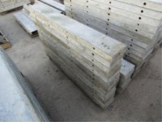 (13) 6" x 4' Western Concrete Forms, Smooth 6-12 Hole Pattern
