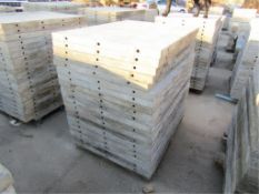 (20) 36" x 4' Western Laydown Concrete Forms, Smooth 6-12 Hole Pattern