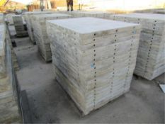 (20) 36" x 4' Western Laydown Concrete Forms, Smooth 6-12 Hole Pattern