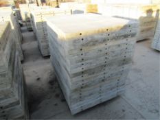(20) 36" x 4' Western Laydown Concrete Forms, Smooth 6-12 Hole Pattern