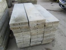 (14) 12" x 4' Western Concrete Forms, Smooth 6-12 Hole Pattern