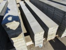 (8) 8" x 9' Wall-Ties Fillers Concrete Forms, Smooth 6-12 Hole Pattern