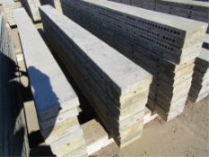 (11) 8" x 9' Wall-Ties Fillers Concrete Forms, Smooth 6-12 Hole Pattern