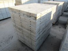 (20) 36" x 4' Western Laydown Concrete Forms, Smooth 6-12 Hole Pattern