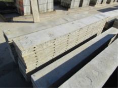 (12) 10" x 8' Western Concrete Forms, Smooth 6-12 Hole Pattern