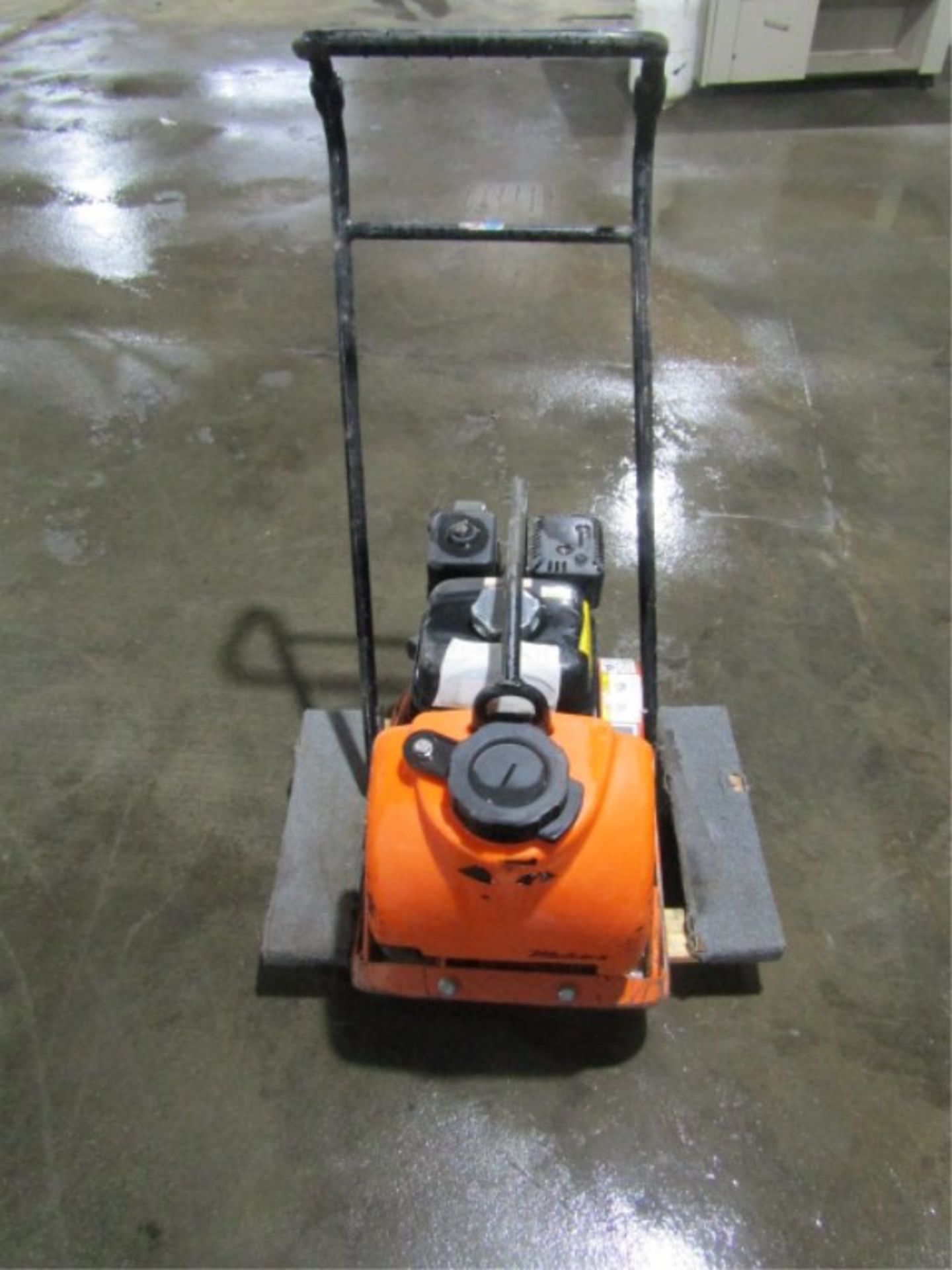 Multi-Quip Model MVC-82VHW Plate Compactor, Honda GX160 with Dolly Cart, Serial #C2784 - Image 2 of 6