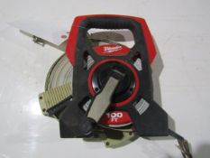 (1) Keson & (1) Milwaukee 100' Tape Measures