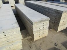 (9) 16" x 9' Wall-Ties Fillers Concrete Forms, Smooth 6-12 Hole Pattern