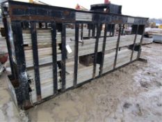 (178) Assorted Ez-Footing Aluminum Forms, Footing Forms (12) 15'; (14) 12' ; (16) 10'; (16) 8'; (