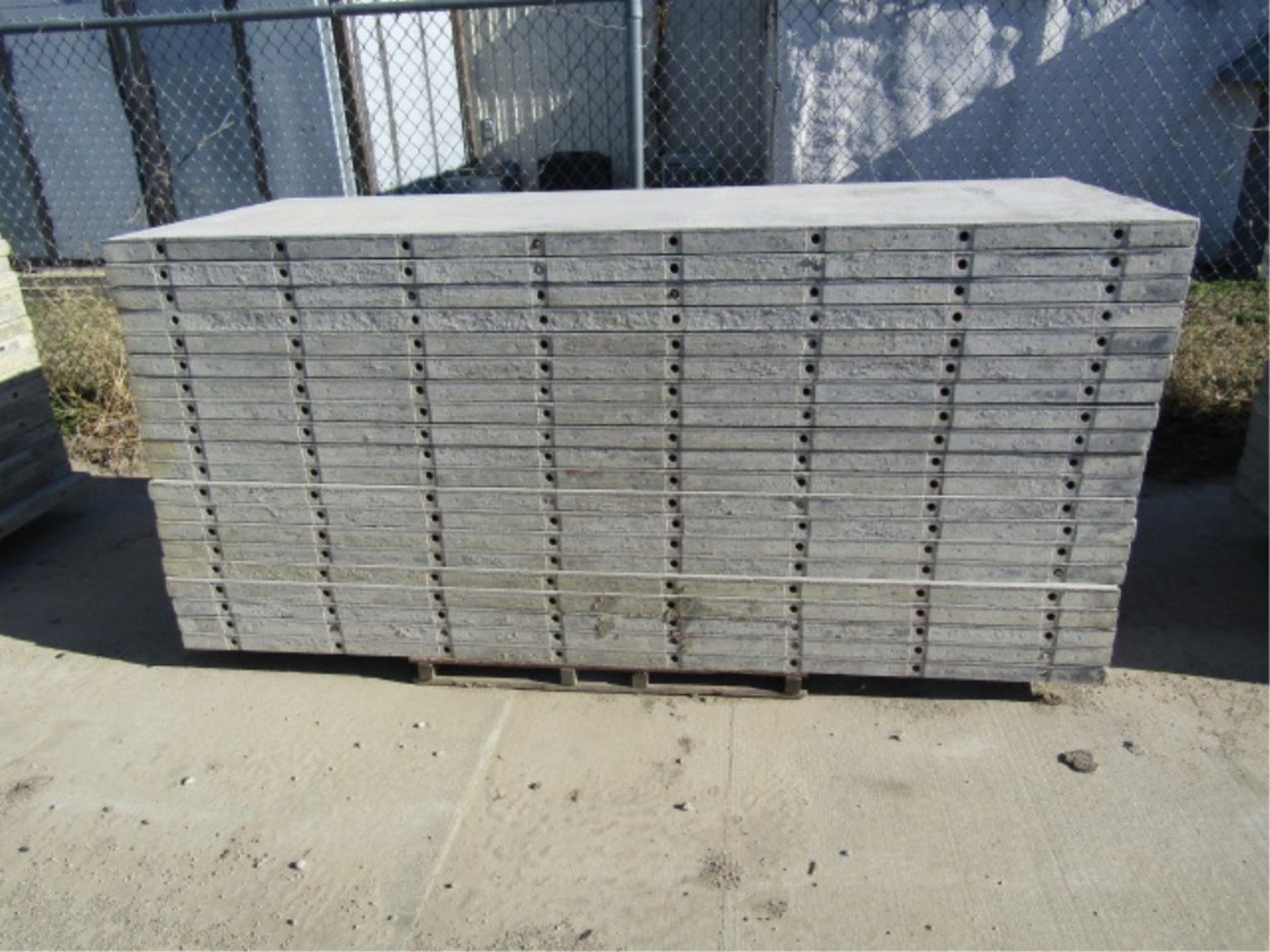 (20) 36" x 8' Western Concrete Forms, Smooth 6-12 Hole Pattern Single Punch/Gasket Attached - Image 2 of 3