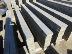 (10) 6" x 9' Wall-Ties Fillers Concrete Forms, Smooth 6-12 Hole Pattern