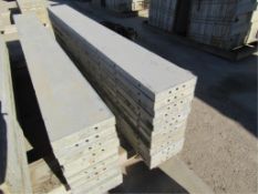 (12) 12" x 9' Wall-Ties Fillers Concrete Forms, Smooth 6-12 Hole Pattern