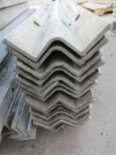 (18) 4' W's Western Concrete Forms, Smooth 6-12 Hole Pattern