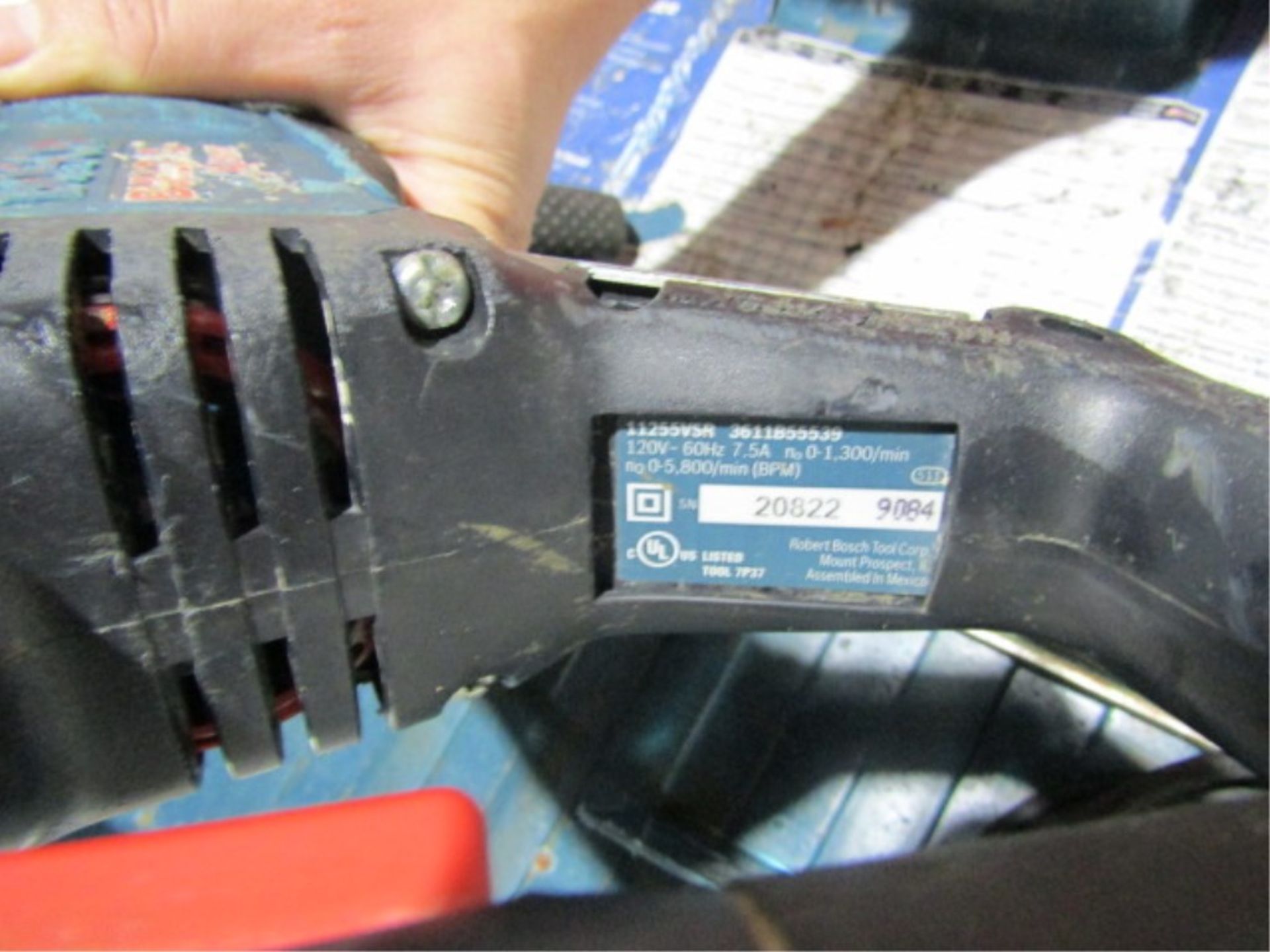 Bosch Bulldog Hammer Drill, Model 1125VSR, Serial #20822 - Image 2 of 2