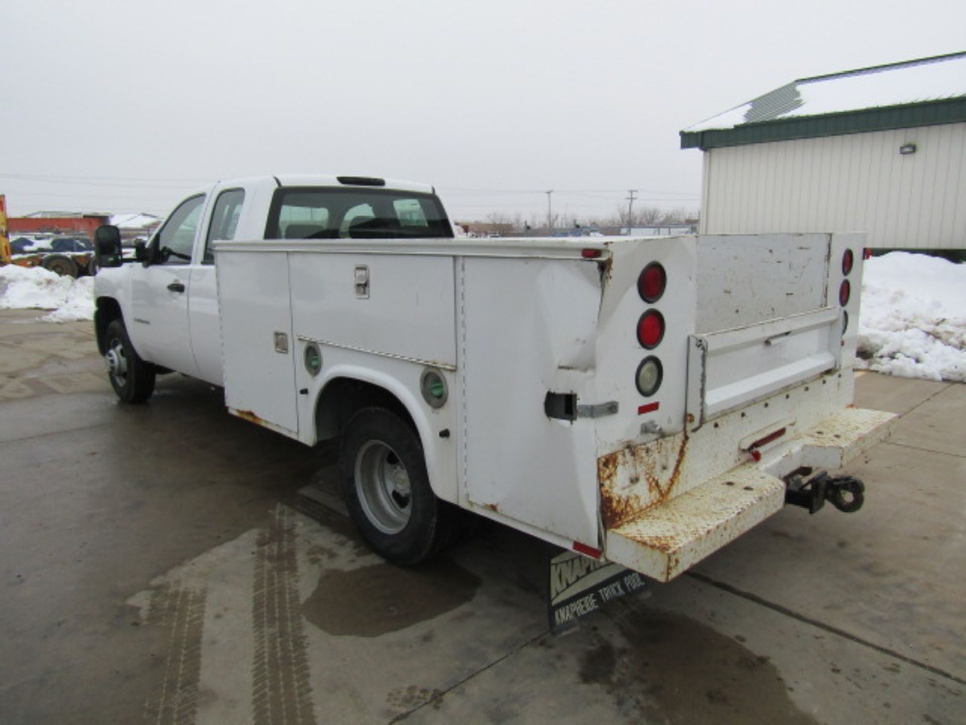 2007 Chevy Silverado K3500 Club Cab Utility Truck, Vin #1GBJK396X7E576557, Allison Automatic - Image 3 of 23