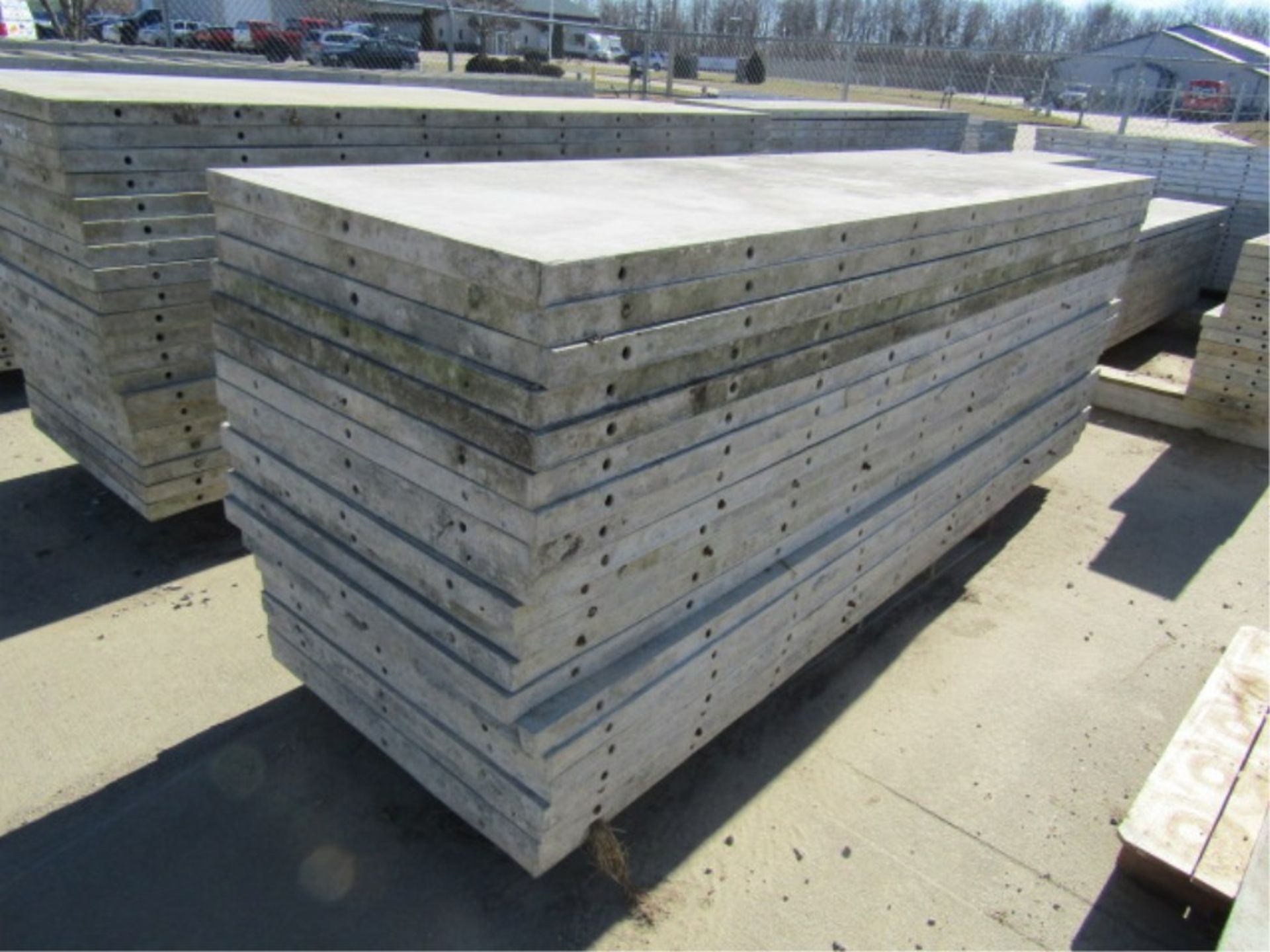 (20) 36" x 10' Wall-Ties/Precise Concrete Forms, Attached Hardware Smooth 6-12 Hole Pattern - Image 2 of 3