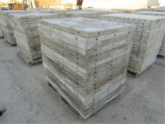 (20) 36" x 4' Western Laydown Concrete Forms, Smooth 6-12 Hole Pattern