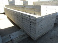 (9) 32" x 10' Wall-Ties/Precise Concrete Forms, Attached Hardware Smooth 6-12 Hole Pattern