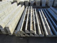 (10) 6" x 6" x 8' ISC Full Western Concrete Forms, Smooth 6-12 Hole Pattern