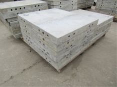 (6) 20" x 2' Wall-Ties Cap Concrete Forms, Smooth 6-12 Hole Pattern