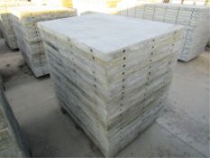 (20) 36" x 4' Western Laydown Concrete Forms, Smooth 6-12 Hole Pattern