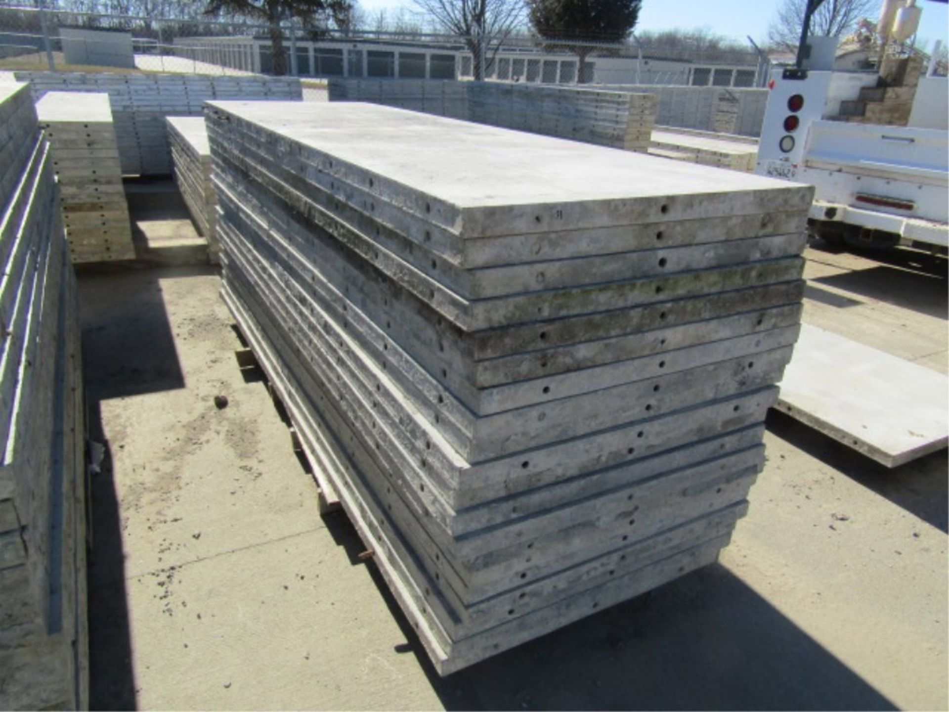 (20) 36" x 10' Wall-Ties/Precise Concrete Forms, Attached Hardware Smooth 6-12 Hole Pattern