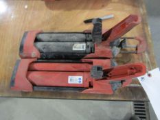 (2) Hilti HDM Epoxy Guns