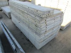 (14) 36" x 7' Wall-Ties Concrete Forms, Smooth 6-12 Hole Pattern